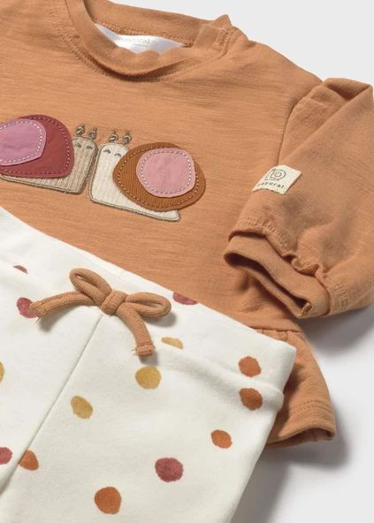 Mayoral Newborn Kız Bebek Tayt Takım 4 Parçalı - Resim 4