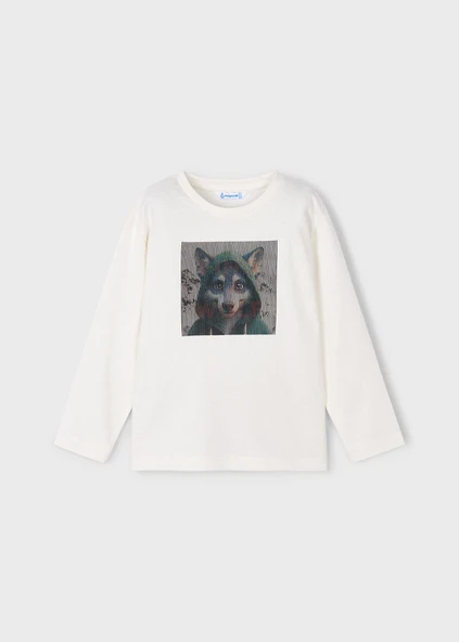 Mayoral Erkek Çocuk Fligranlı Sweatshirt - Resim 2