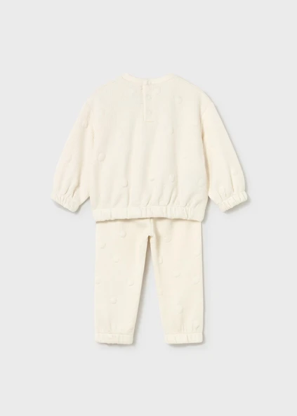 Mayoral Kız Bebek Kadife Eşofman Takım - Resim 3
