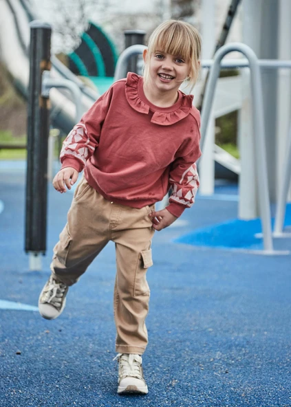 Mayoral Kız Çocuk Kargo Cepli Jogger Pantolon - 4