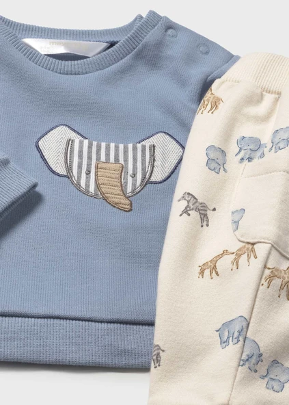 Mayoral Newborn Erkek Bebek Örme Set 4 Parçalı - Resim 4