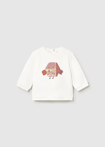 Mayoral Newborn Kız Bebek Yelekli Eşofman Takım - Resim 3