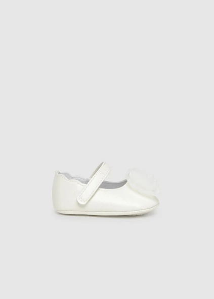 Mayoral Newborn Kız Bebek Çiçekli Patik Ayakkabı - Resim 2