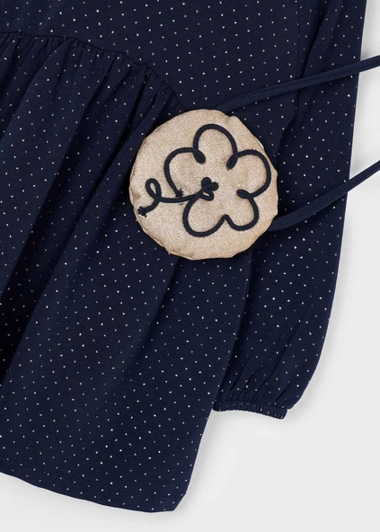 Mayoral Kız Çocuk Baskılı Elbise - Resim 3