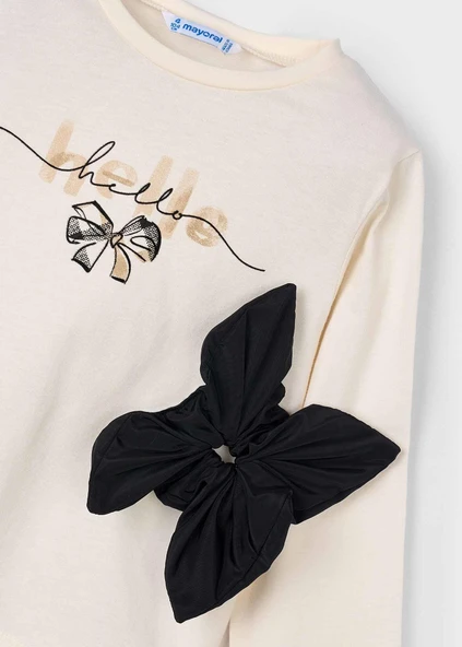 Mayoral Kız Çocuk Toka ve Sweatshirt Set - Resim 4