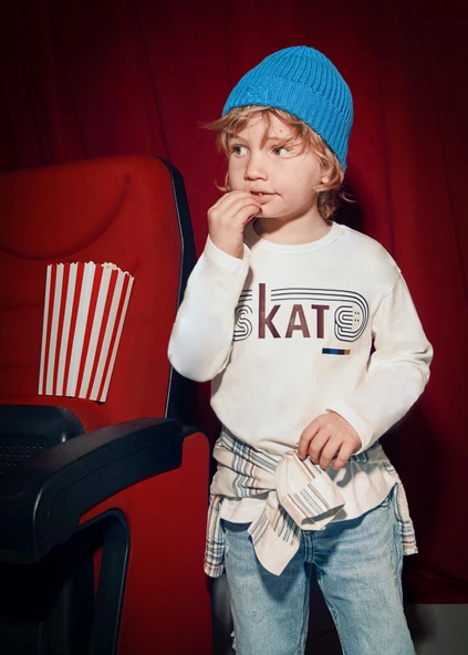 Mayoral Erkek Çocuk Baskılı Sweatshirt ürün görseli