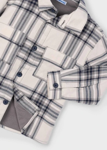 Mayoral Erkek Çocuk Ekose Gömlek - Resim 4