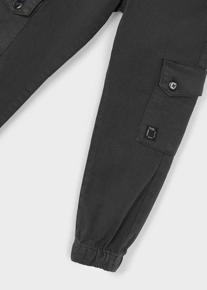 Mayoral Erkek Çocuk Kargo Cepli Kanvas Pantolon - 4