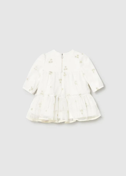 Mayoral Newborn Kız Bebek Tüllü Ebise - Resim 2