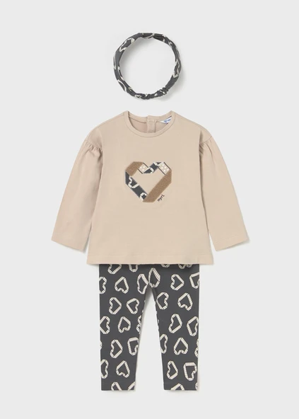 Mayoral Kız Bebek Saç Bantlı Tayt Takım ürün görseli