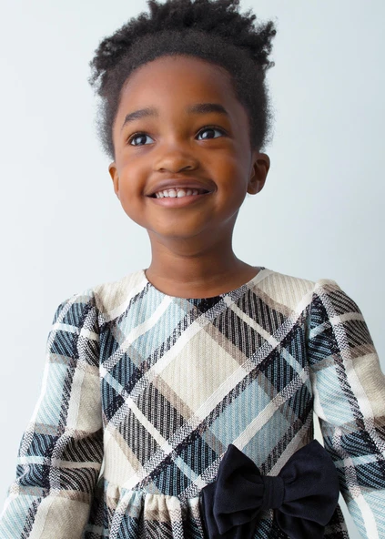 Mayoral Kız Çocuk Ekose Elbise - Resim 5