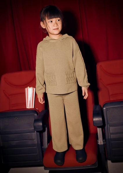 Mayoral Kız Çocuk Triko Pantolon Takım ürün görseli