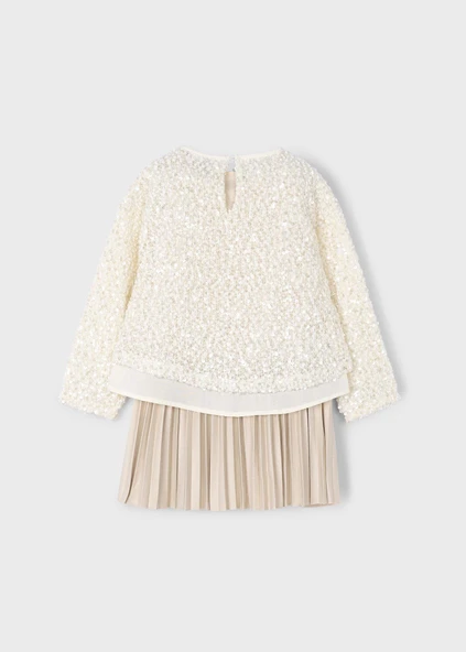 Mayoral Kız Çocuk Takım Görünümlü Elbise - Resim 3