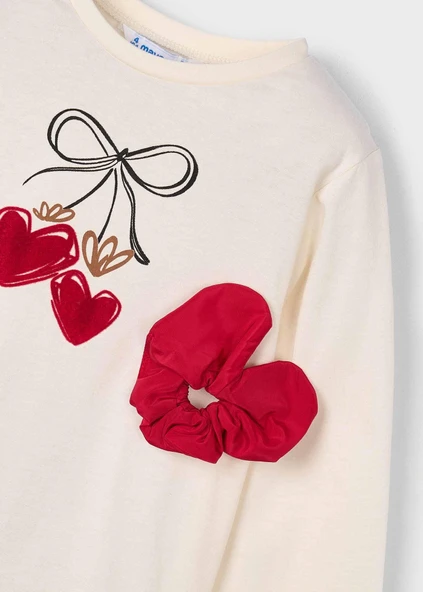 Mayoral Kız Çocuk Toka ve Sweatshirt Set - 4