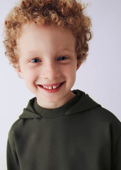 Mayoral Erkek Çocuk Kapşonlu Sweatshirt - Resim 5