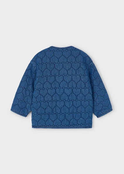 Mayoral Kız Çocuk Kapitone Kot Mont - 3