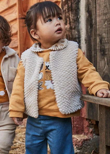 Mayoral Kız Bebek Peluş Yelek ürün görseli