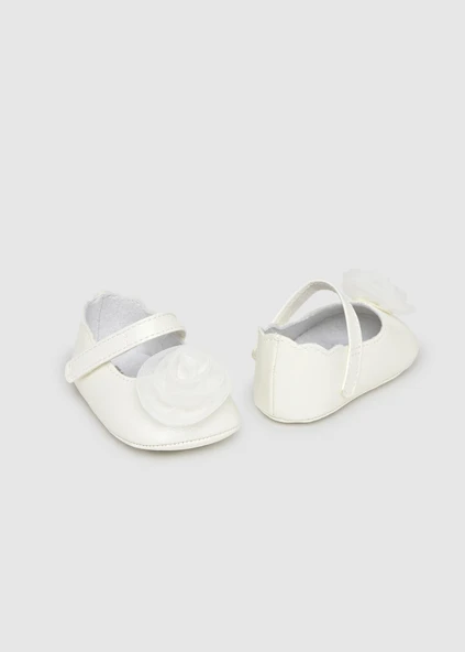 Mayoral Newborn Kız Bebek Çiçekli Patik Ayakkabı ürün görseli