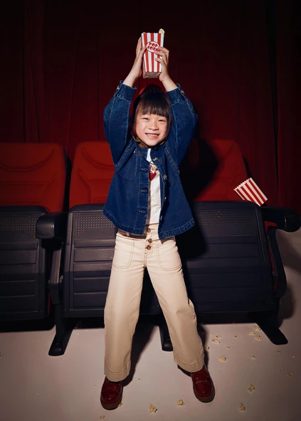 Mayoral Kız Çocuk Geniş Paça Kanvas Pantolon - 6