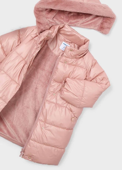 Mayoral Kız Çocuk Sıcak Astarlı Uzun Şişme Mont - Resim 3