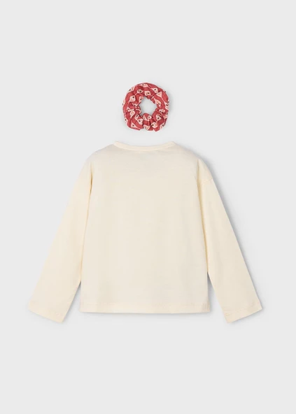 Mayoral Kız Çocuk Saç Bantlı Sweatshirt - Resim 3