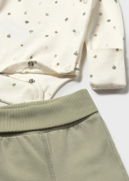 Mayoral Newborn Erkek Bebek Bodyli set 4 Parça - Resim 5