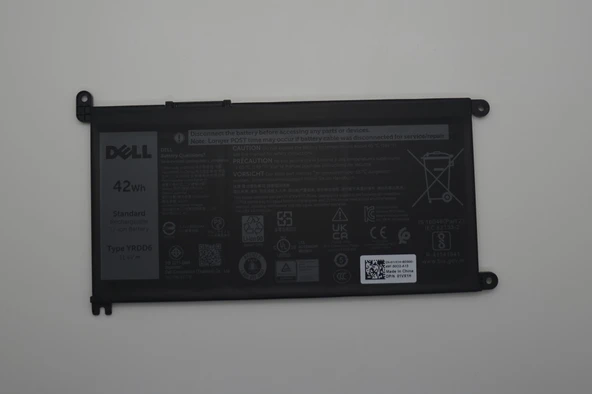 Orijinal Dell 42WHR Notebook Bataryası 1VX1H Dell Notebook Pili
