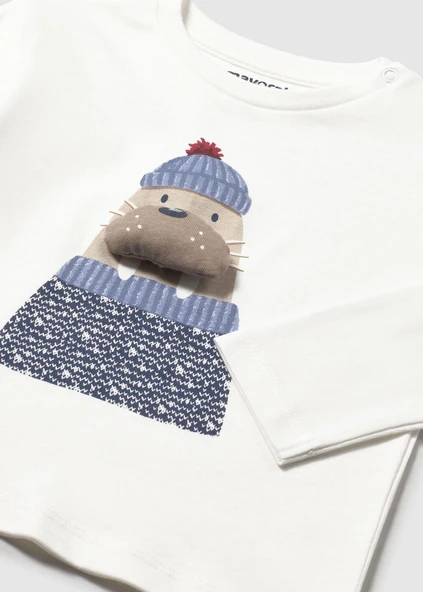 Mayoral Erkek Bebek Baskılı Sweatshirt - Resim 4