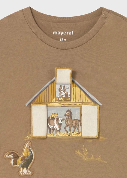 Mayoral Erkek Bebek Baskılı Sweatshirt - Resim 3