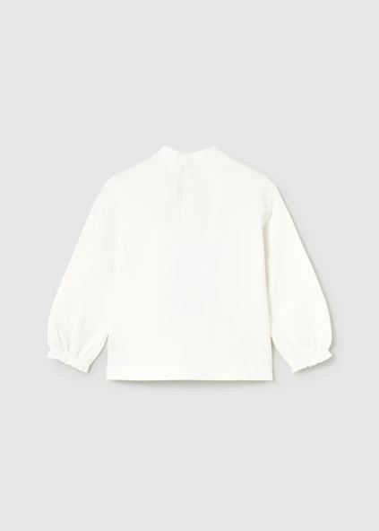 Mayoral Kız Bebek Manşet Kollu Sweatshirt - Resim 2