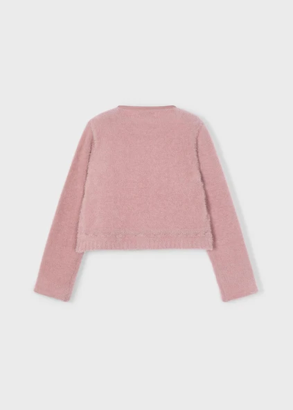 Mayoral Kız Çocuk Fermuarlı Peluş Hırka - 2