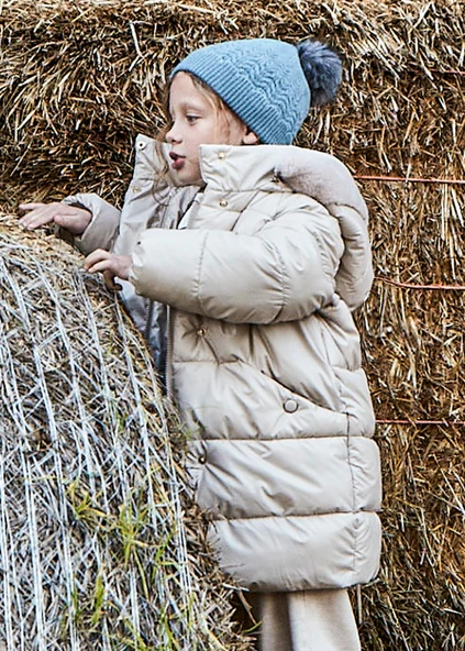 Mayoral Kız Çocuk Sıcak Astarlı Uzun Şişme Mont ürün görseli