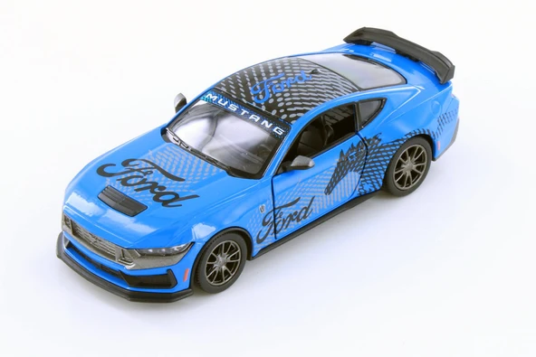 Kinsmart 2024 Ford Mustang Dark Horse Livery Edition Diecast Model Araba ürün görseli