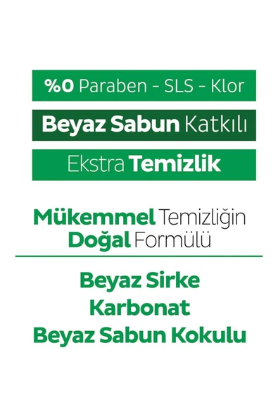 Sleepy Easy Clean Beyaz Sabun Katkılı Yüzey Temizlik Havlusu 100 Yaprak (2 PAKET) - Resim 3