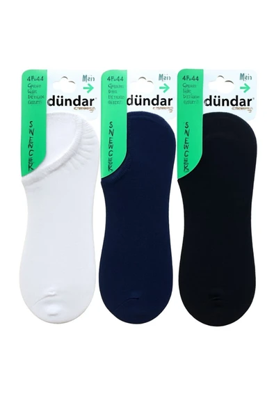 Dündar Erkek Bambu Dikişsiz Kokulu 12 Li Sneaker Çorap 6883-12 ürün görseli