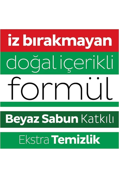 Sleepy Yüzey Temizlik Beyaz Sabun Katkılı 2X100+Çamaşır Suyu Katkılı 2X100 - Resim 7