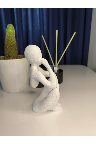 Dekoratif İnsan Şeklinde Biblo - Resim 2