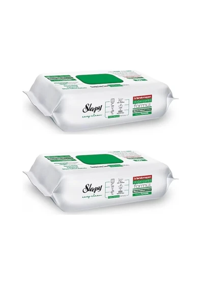 Sleepy - Islak Mendil Beyaz Sabunlu 100'lü - 2 PAKET ürün görseli