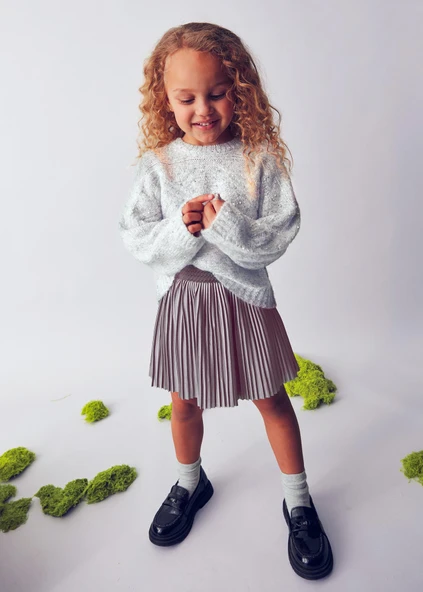 Mayoral Kız Çocuk Pileli Etek - 5
