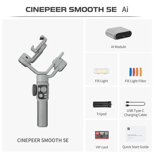 ZHIYUN CINEPEER SMOOTH-5E COMBO (AI) - 4