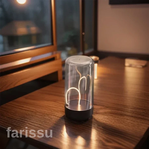 Sallandıkça Şekil Değiştiren Sihirli Masa Lambası: Manyetik Filamanın Büyüsüyle Aydınlanın! - 3