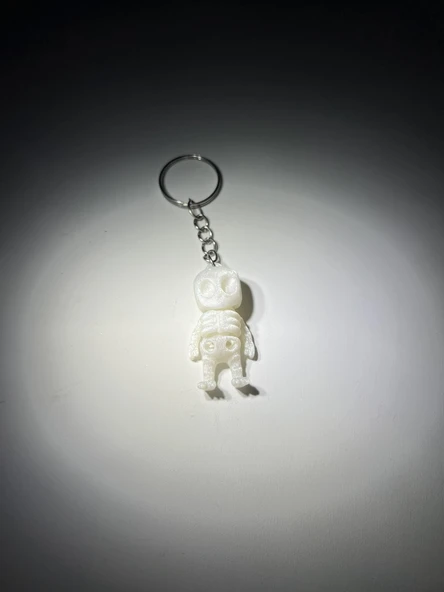 Minik Uzaylı İskelet Eklemli Anahtarlık ürün görseli