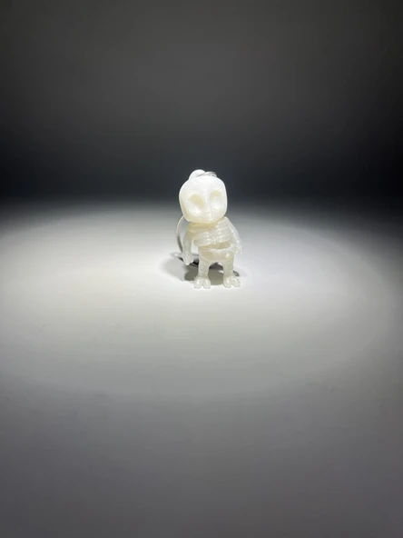 Minik Uzaylı İskelet Eklemli Anahtarlık - Resim 4