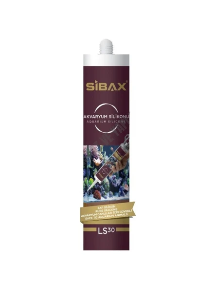 Sibax Akvaryum Silikonu Şeffaf 280ml Ls30