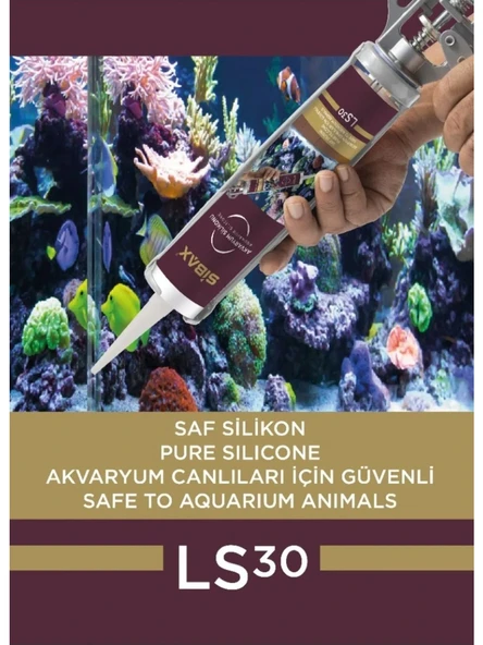 Sibax Akvaryum Silikonu Şeffaf 280ml Ls30 - 2