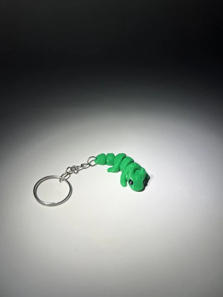 Şanslı Bebek Ejderha Eklemli Anahtarlık - Resim 2