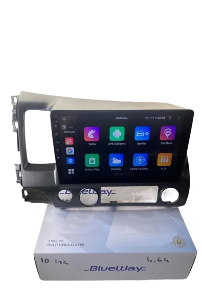 Honda Civic Fd6 BLUEWAY 4-64 PROFESYONEL OEM MULTİMEDİA - 2