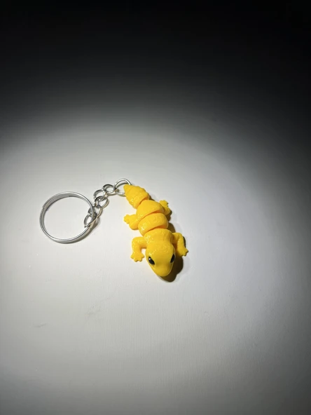 Bebek Leopar Eklemli Anahtarlık - Resim 4