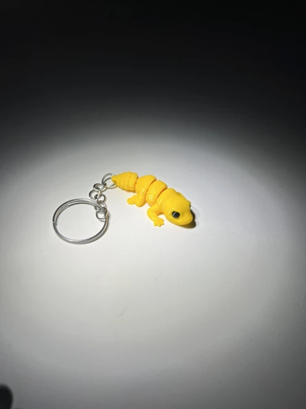 Bebek Leopar Eklemli Anahtarlık - Resim 2