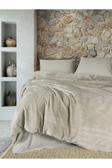Velvet Çift Kişilik Nevresim Takımı Flossy Taş ürün görseli